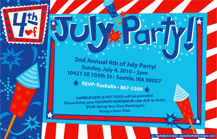 4thofJulyRachelleEricksonDesign&PhotographySeattleArtist Rachelle_Erickson_Designer_Freelance_Design_Seattle_Invites_4th_of_July